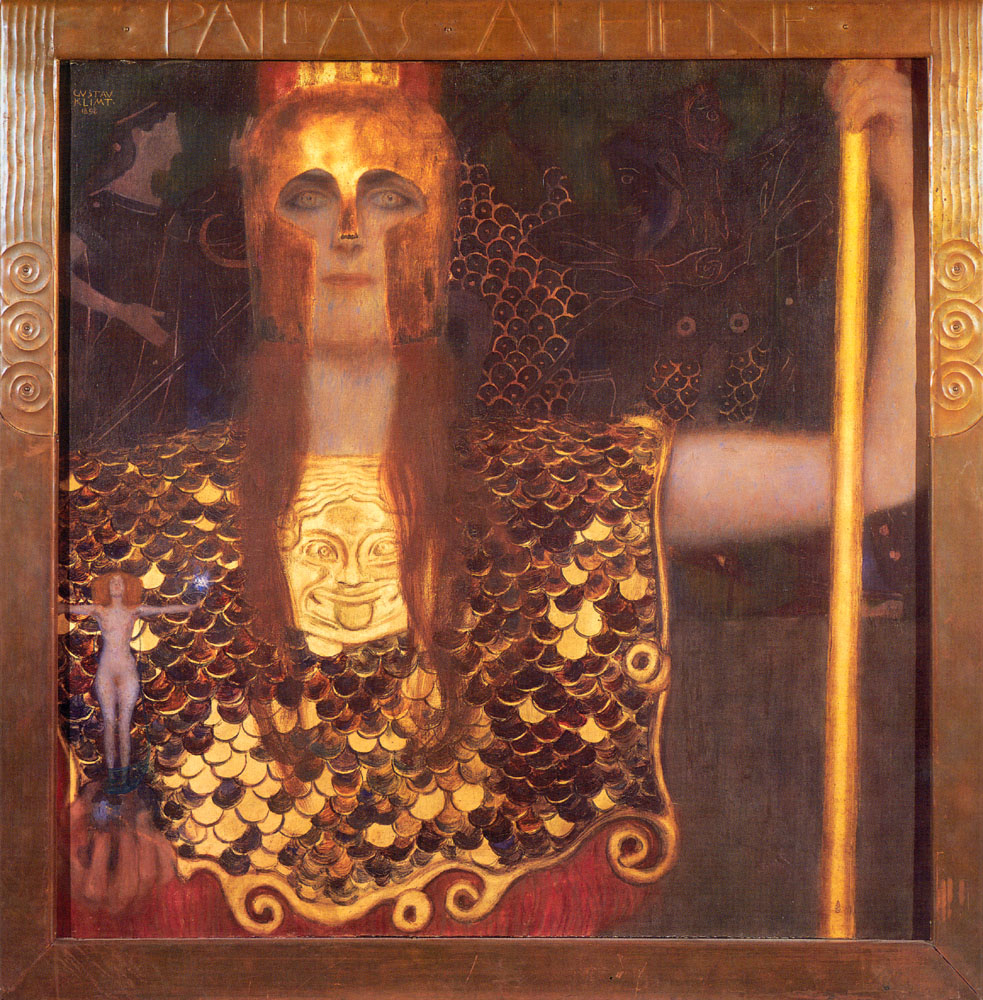 Gustav Klimt - Minerva or Pallas Athena 1898